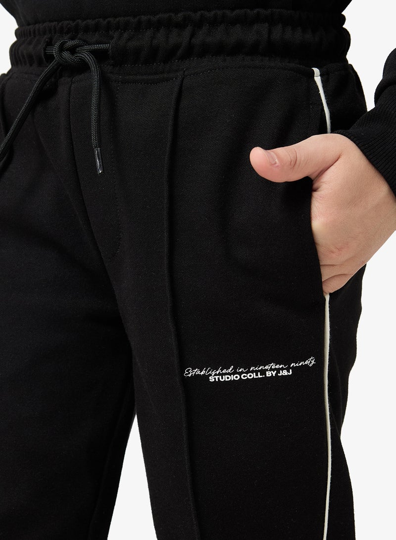 Jack & Jones Junior Kids Jpstkane Rikkie Piping Sweatpants - Image 4
